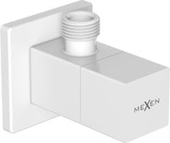 Mexen Mexen S rohový ventil pro baterii 1/2"x3/8", bílá - 79971-20 - MEXEN