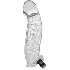 XSARA Strap-on prodlužující penis návlek na penis dalších 5 cm – 75161627