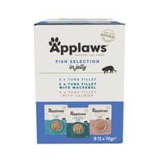 Applaws kapsička Cat Jelly Multipack Ryby 12x70g