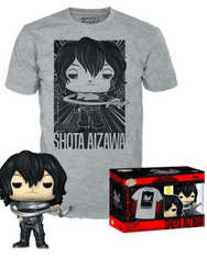 Tričko My Hero Academia - Shota Aizawa + figurka Funko (velikost S)