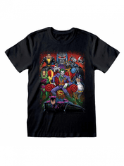 Tričko DC Comics - Villains (velikost XL)