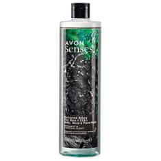 Avon Sprchový gel s aktivním uhlím a vůní bergamotu (Body, Hair and Face Wash) 500 ml