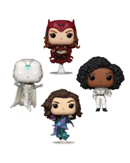 Figurka WandaVision - Scarlet Witch/Vision/Monica Rambeau/Agatha Harkness (Funko POP! 4-Pack)