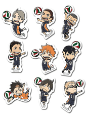 Samolepky Haikyu!! - Karasuno