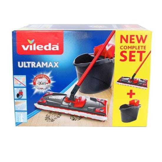 Vileda ULTRAMAX SET - MOP+KBELÍK SE ŽDÍMACÍM KOŠEM