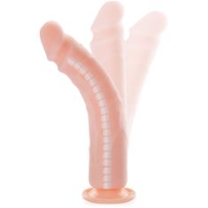 XSARA Dildo s pohyblivým jádrem penis s páteří – 77409353