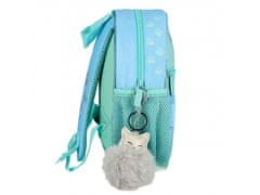 sarcia.eu Kočička Modrý batoh pro dívky, batoh do školky 26x23x9 cm 