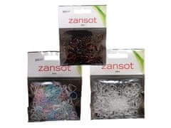 ZANSOT 3x Zansot Elastické gumičky do vlasů mini 300 ks vicebarevná