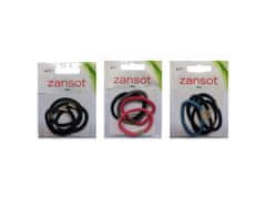 ZANSOT 3x Zansot Elastické gumičky do vlasů 4 ks
