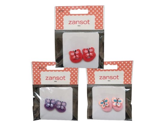 ZANSOT 3x Zansot Dětské elastické gumičky do vlasů 2 ks