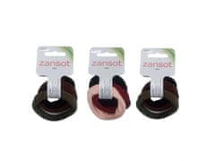 ZANSOT 3x Zansot Elastická vlasová gumička velká, jemná tkanina 3 ks