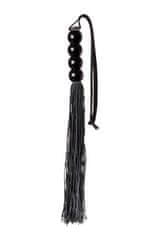 Easytoys Důtky-Gp Silicone Flogger Whip Black