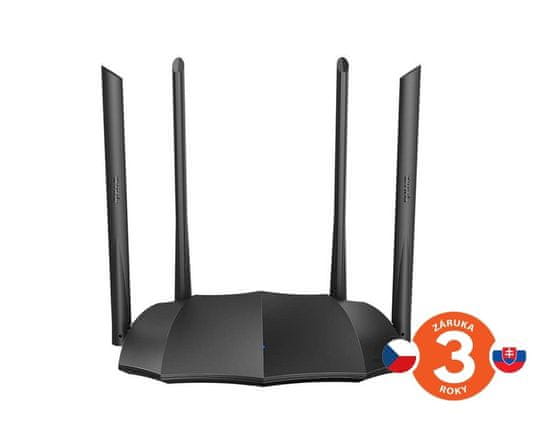 Tenda AC8 - Wireless AC Router 802.11ac/a/b/g/n,1200 Mb/s, 1x GWAN, 3x GLAN, 4x 6 dBi antenna, WISP, Un. Repeater, AP