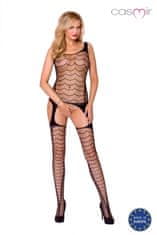 Casmir Bodystocking Jako Top S Punčochami Otevřený Krok