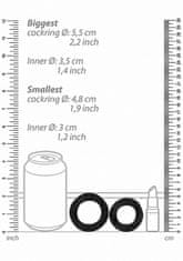 Sono To Jo. 86 - Sada Erekčních Kroužků - Černá