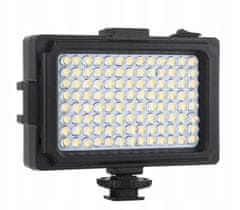 Puluz 104 LED diodové světlo Puluz 3200-6400K pro fotoaparát telefonu na 1/4 ISO