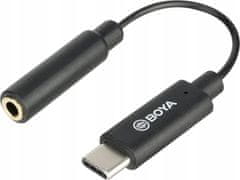 Boya Adaptér Redukce na Mikrofon Mini Jack 3.5mm na USB TYPE-C USB-C USB C Boya