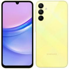 Samsung Mobilní telefon Galaxy A15 5G 4 GB / 128 GB - žlutý