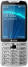 eStar Mobilní telefon X35 - stříbrný