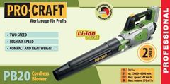 Procraft Aku fukar PB20 (bez baterie a nabíječky)