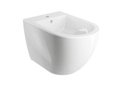 Omnires OTTAWA COMFORT závěsný bidet, 54x36,5cm, lesk bílý OTTAWACMBIBP - Omnires