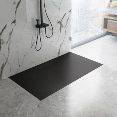 REA REA Sprchová vanička Magnum Black 120x90 REA-K3332 - Rea