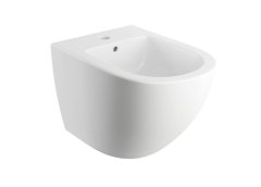 Omnires OTTAWA závěsný bidet 48,5x37cm, matná bílá OTTAWABIBM - Omnires