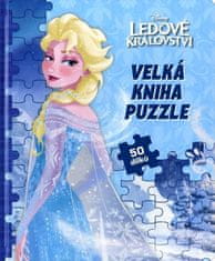 Ledové království - Velká kniha puzzle 50 dílků