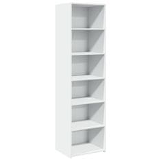 Vidaxl Skříň highboard bílá 50 x 41 x 185 cm kompozitní dřevo