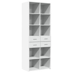 Vidaxl Skříň highboard bílá 70 x 42,5 x 185 cm kompozitní dřevo