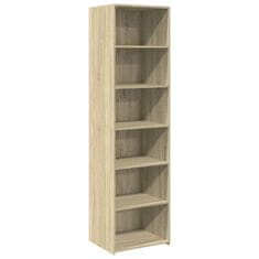 Vidaxl Skříň highboard dub sonoma 50 x 41 x 185 cm kompozitní dřevo