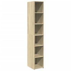 Vidaxl Skříň highboard dub sonoma 30 x 41 x 185 cm kompozitní dřevo