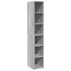 Vidaxl Skříň highboard šedá sonoma 30 x 41 x 185 cm kompozitní dřevo