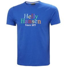 Helly Hansen Tričko modré L Core Graphic