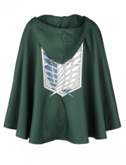 Kápě Attack on Titan - Green Cape