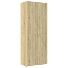 Vidaxl Skříň highboard dub sonoma 70 x 42,5 x 185 cm kompozitní dřevo