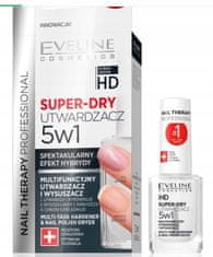 Eveline Cosmetics nail therapy professional super-dry 5v1 multifunkční tužidlo a vysušuje