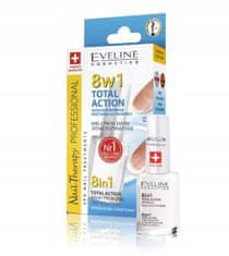 Eveline Cosmetics nail therapy professional 8w1 total action koncentrovaný kondicionér na nehty