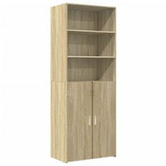 Vidaxl Skříň highboard dub sonoma 70 x 42,5 x 185 cm kompozitní dřevo