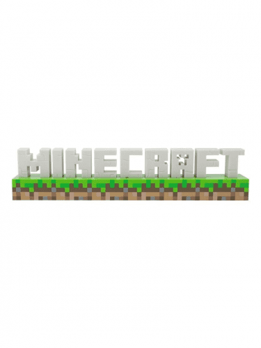 Lampička Minecraft - Logo