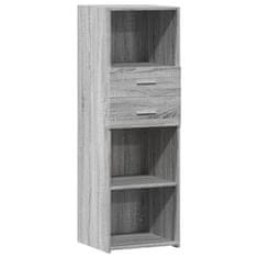 Vidaxl Skříň highboard šedá sonoma 40 x 42,5 x 124 cm kompozitní dřevo