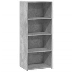 Vidaxl Skříň highboard betonově šedá 50 x 41 x 124 cm kompozitní dřevo