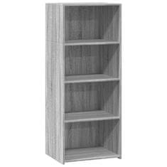 Vidaxl Skříň highboard šedá sonoma 50 x 41 x 124 cm kompozitní dřevo