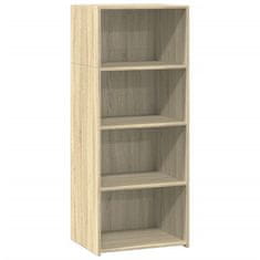 Vidaxl Skříň highboard dub sonoma 50 x 41 x 124 cm kompozitní dřevo