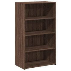 Vidaxl Skříň highboard hnědý dub 70 x 41 x 124 cm kompozitní dřevo