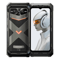 Doogee V MAX Plus 5G 16+20/512 GB, 22000mAh, šedý