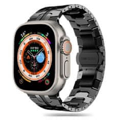 Tech-protect Stainless Line řemínek na Apple Watch 42/44/45/49mm, black