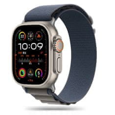 Tech-protect Nylon řemínek na Apple Watch 42/44/45/49mm, navy / gray