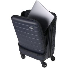 XQMAX Cestovní kufr KO-FB5000430 20&quot; námořnická modrá