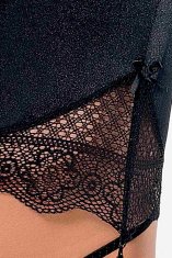 Casmir Spodní Prádlo-Zahara Corset Black Xxl/Xxxl - Casmir